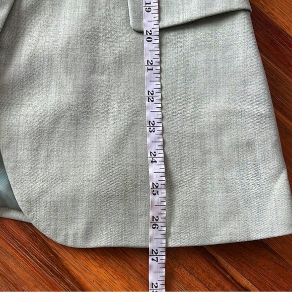 Zara Mint Green Blazer Size 6 - Picture 6 of 6